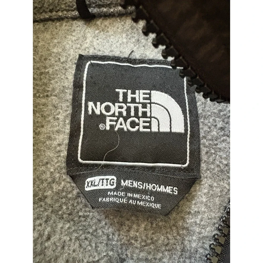 The North Face Denali Jacket Polartec Fleece Gray Men's Size XXL Y2K Vintage